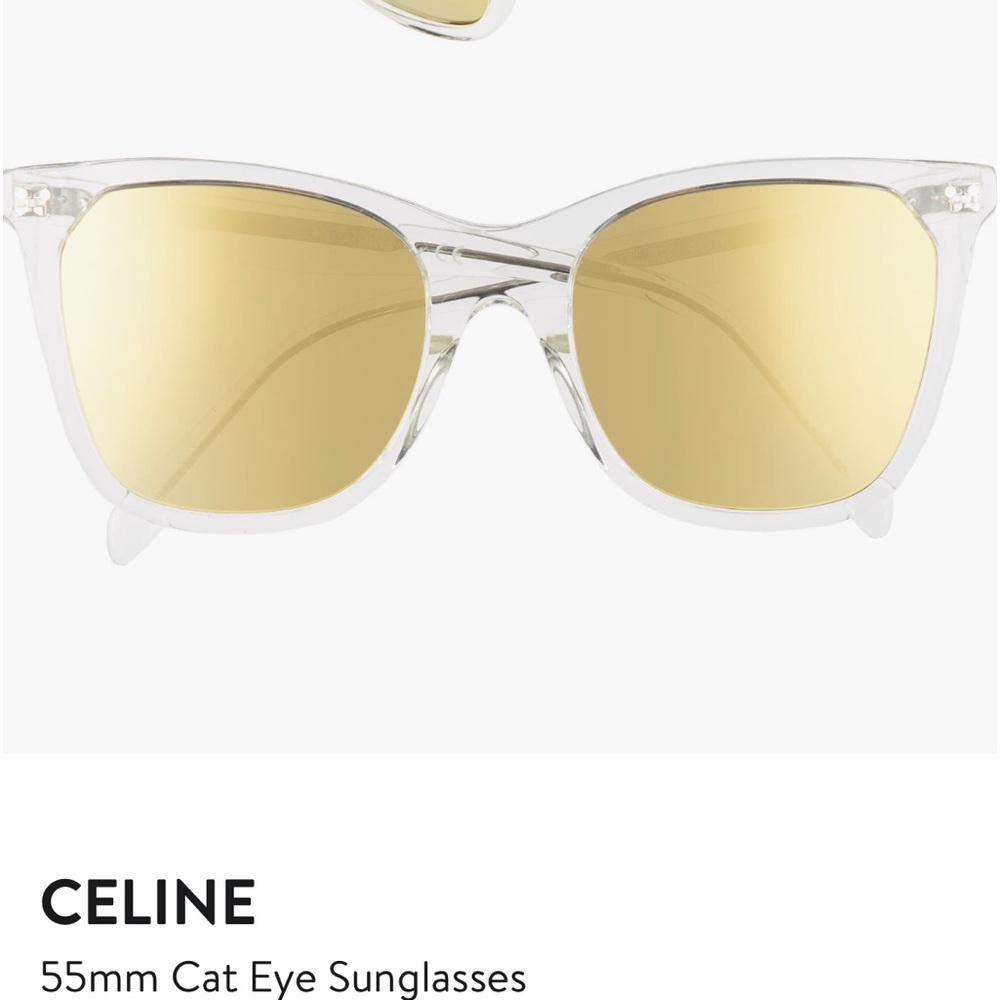 Celine cat eye sunglasses